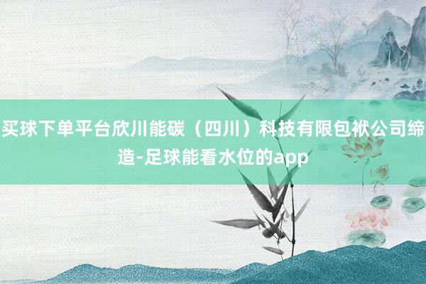 买球下单平台欣川能碳（四川）科技有限包袱公司缔造-足球能看水位的app